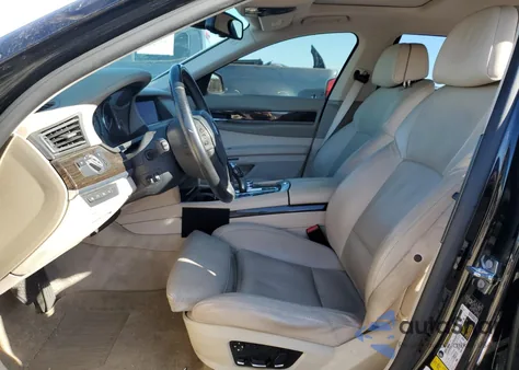 2009 BMW 750 Li from USA, damaged, VIN WBAKB83569CY57456